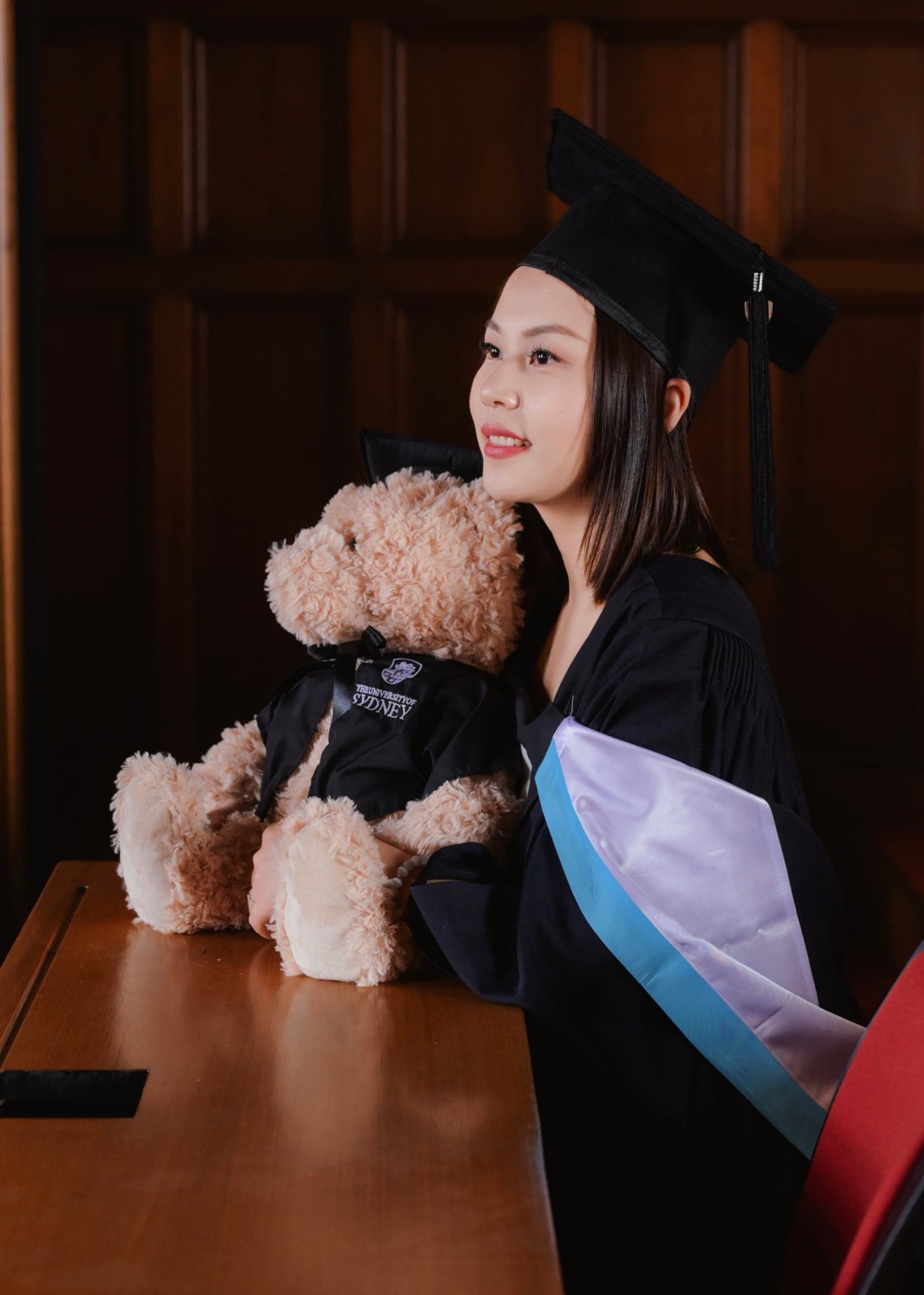 Sydney campus graduation portrait